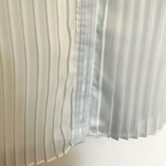 RACHEL Rachel Roy pleated detailed white blouse S - Picture 11 of 13